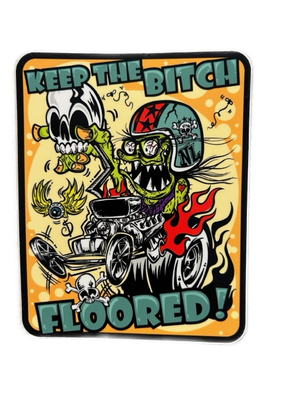 5" vinyl KTBF "Front-End Fink" sticker/decal