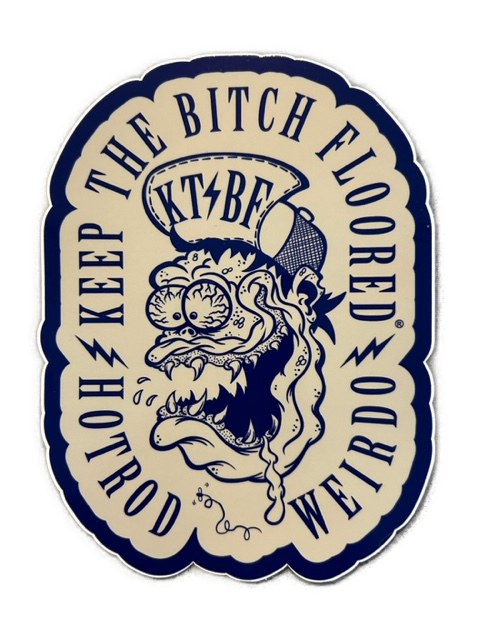 
                  
                    KTBF "Hotrod Weirdo" sticker/decal
                  
                