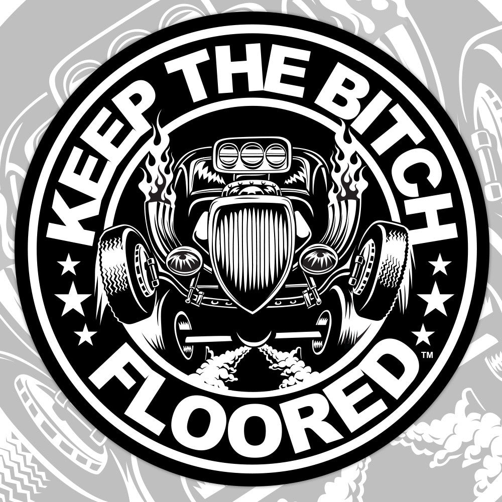 2" vinyl KTBF "Corporate" sticker/decal