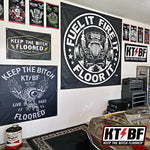 KTBF "Shift-A-Billy" Garage Banner | Multiple Sizes