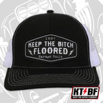 KTBF "Garage Built" Black & White Snapback