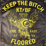 KTBF "Live Fast" Garage Banner | Multiple Sizes