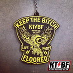 KTBF "Live Fast" Keychain