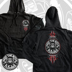 KTBF "Pinstripe" Pullover Hooded Sweatshirt