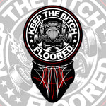 5" vinyl KTBF "Pinstripe" sticker/decal