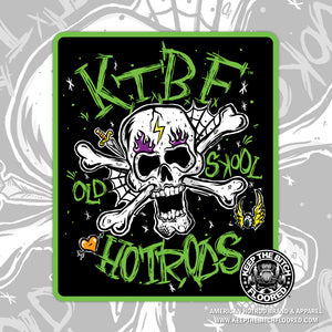 5" vinyl KTBF "Old Skool Tattoo" sticker/decal