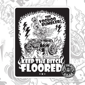 5" vinyl "VooDoo Rumbler" sticker/decal