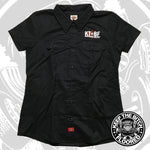 Womens KTBF "PINSTRIPE" garage shirt | Dickies work shirt