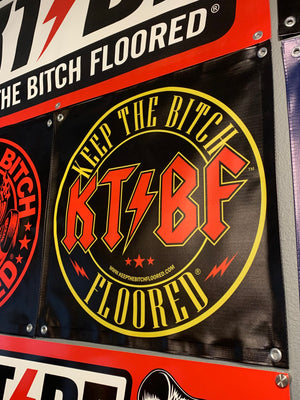KTBF "Concert" Garage Banner | Multiple Sizes