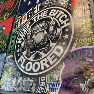 KTBF "Sticker Bomb" Garage Banner